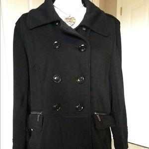 Fleece Pea Coat